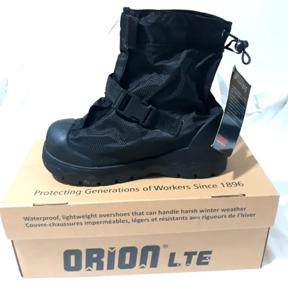 Orion LTE Tingley New Overshoe Waterproof Black Unisex Size S/M